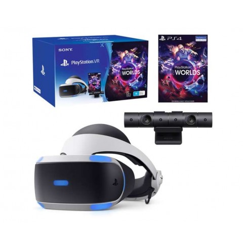 Комплект Playstation VR + Playstation Camera + VR Worlds